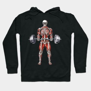Skeleton Fitness Workout Hoodie